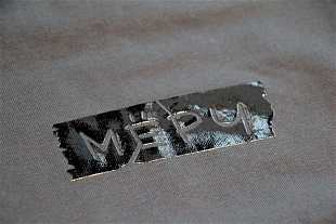 Шелкография гелем на ткани