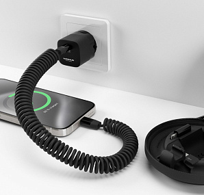 Зарядное устройство Vonmahlen Allroundo GaN, черное